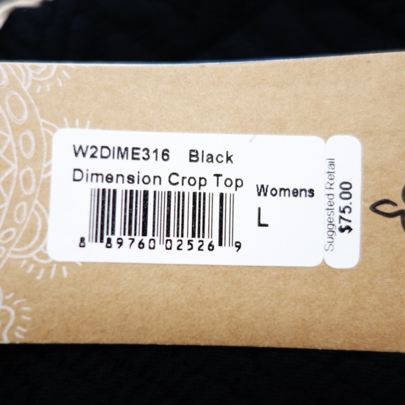 New prAna Womens Active Dimension Crop Top - Picture 4 of 7